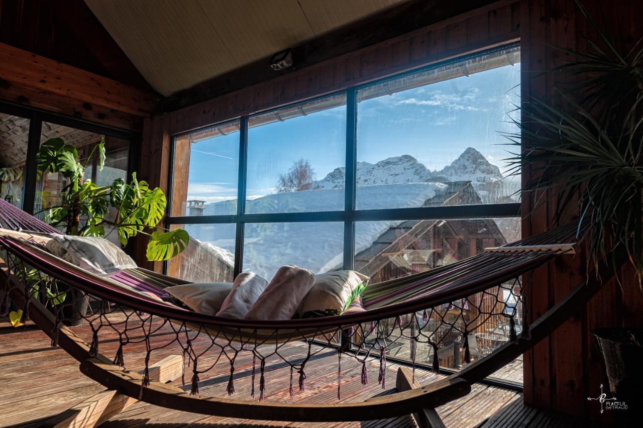 Chalet Hotel Les Blancs Pra Loup Dış mekan fotoğraf