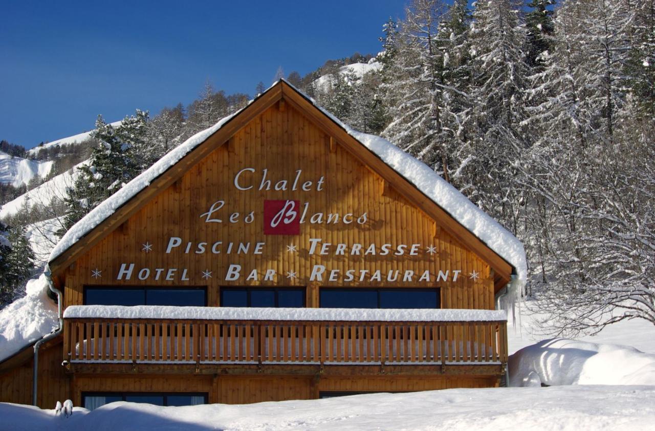 Chalet Hotel Les Blancs Pra Loup Dış mekan fotoğraf